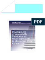 Complete Download Development of Implantable Electronics As Novel Approaches To Obstructive Sleep Apnea Jungmin Seo PDF All Chapters