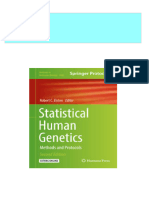 Statistical Human Genetics Methods and Protocols 2nd Edition Robert C. Elston (Eds.) 2024 Scribd Download