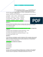 Prova Presencial - 1º Chamada - Políticas Setoriais