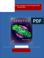 Full Test Bank For Genetics Analysis and Principles 6th by Brooker All Chapters