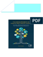 The Measurement of Health and Health Status Concepts Methods and Applications From A Multidisciplinary Perspective 1st Edition Paul Krabbe