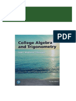 Instant Download (Ebook PDF) College Algebra and Trigonometry 4th Edition by J. S. Ratti PDF All Chapter