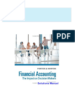 Instant Download Financial Accounting The Impact On Decision Makers 9th Edition Porter Solutions Manual PDF All Chapter