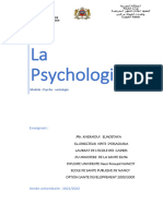 Psychologie - Docx NX 2023