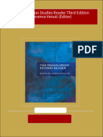 Full Download The Translation Studies Reader Third Edition Lawrence Venuti (Editor) PDF