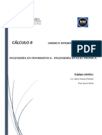 CÁLCULO II Unidad II Integrales 2024