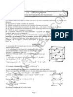 Exercices Résolus de Cristallographie Géométrique Et Cristallochimie