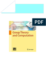 Group Theory and Computation N.S. Narasimha Sastry 2024 Scribd Download