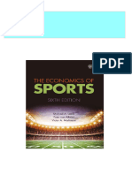 (Ebooks PDF) Download The Economics of Sports Michael A. Leeds Full Chapters