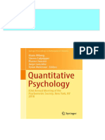 Ebooks File Quantitative Psychology 83rd Annual Meeting of The Psychometric Society New York NY 2018 Marie Wiberg All Chapters