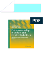 Entrepreneurship in Culture and Creative Industries: Perspectives From Companies and Regions 1st Edition Elisa Innerhofer