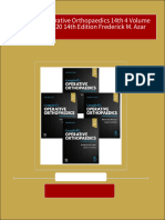 PDF Campbell S Operative Orthopaedics 14th 4 Volume Set Elsevier 2020 14th Edition Frederick M. Azar Download