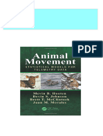 Animal Movement: Statistical Models For Animal Telemetry Data 1st Edition Mevin B. Hooten All Chapter Instant Download