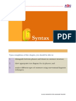 Chapter 6-Syntax