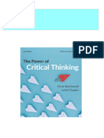 (FREE PDF Sample) The Power of Critical Thinking Fifth Canadian Edition Chris Macdonald Lewis Vaughn Ebooks