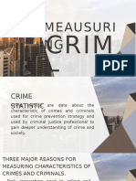 Measuring Crime