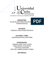 Categorización Del Software PDF