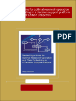 Buy Ebook Nested Algorithms For Optimal Reservoir Operation and Their Embedding in A Decision Support Platform 1st Edition Delipetrev Cheap Price