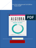 Algebra Notes From The Underground 1st Edition Paolo Aluffi Download PDF