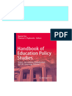 Handbook of Education Policy Studies Values Governance Globalization and Methodology Volume 1 Guorui Fan Download PDF