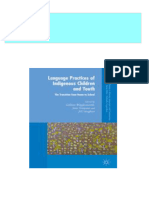 Full Download Language Practices of Indigenous Children and Youth: The Transition From Home To School 1st Edition Gillian Wigglesworth PDF