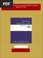 Instant Download Mental Health Law A Practical Guide 1st Edition Basant K. Puri PDF All Chapter