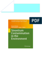 Strontium Contamination in The Environment Pankaj Pathak 2024 Scribd Download