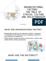 Organisational Factors