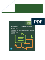 (Ebook PDF) Business Communication Essentials: Fundamental Skills For The Mobile-Digital-Social Workplace, Global Edition 8Th Edition