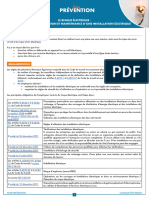 AMT MOD 02 Risque Electrique Conception Utilisation Et Maintenance Dune Installation Electrique