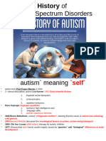 11th LectureHistory of Autism Spectrum Disorder