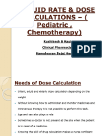 Medicine Calculations