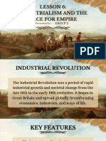 Industrialism and The Race For Empire