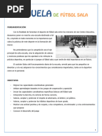 Proyecto Escuela Futsal