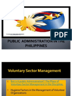 Voluntary Sector MGT