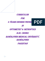 B.SC OPTOMETRY ORTHOPTICS Curriculum Compressed File