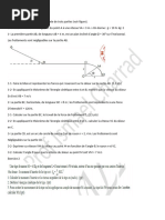 Exercice Energie Cinetique