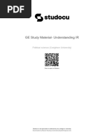 GE Study Material-Understanding IR GE Study Material - Understanding IR