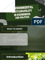 Environmental Sustainability