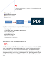 Data File Handling - 1