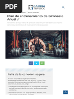 Plan de Entrenamiento Anual La Mejor Rutina de Gimnasio de 2021