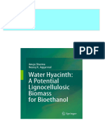 (Ebooks PDF) Download Water Hyacinth A Potential Lignocellulosic Biomass For Bioethanol Anuja Sharma Full Chapters