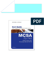 PDF MCSA 70 741 Cert Guide Networking With Windows Server 2016 1st Edition Michael S. Schulz Download