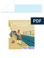 Instant Download Intermediate Algebra 8th Edition Tobey Test Bank PDF All Chapter