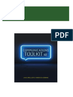 (Ebook PDF) Communications Toolkit 4Th Edition