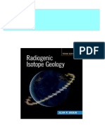 Radiogenic Isotope Geology Alan P. Dickin Ebook All Chapters PDF