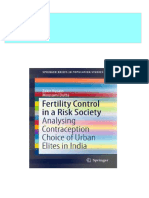 Fertility Control in A Risk Society Analysing Contraception Choice of Urban Elites in India 1st Edition Zakir Husain