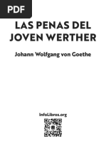 Las Penas Del Joven Werther Johann Wolfgang Von Goethe