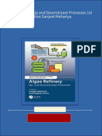 Immediate Download Algae Refinery Up and Downstream Processes 1st Edition Sanjeet Mehariya Ebooks 2024