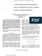 A New Reactive-Power-Based Model Reference Adaptive Controller For Online Rotor Time Constant Identification of Induction Motors